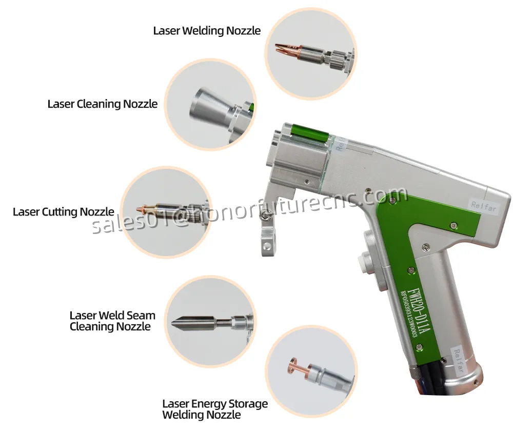 Industrial Laser Cleaning Machine Price - 5 in 1 Handheld Industrial Battery
