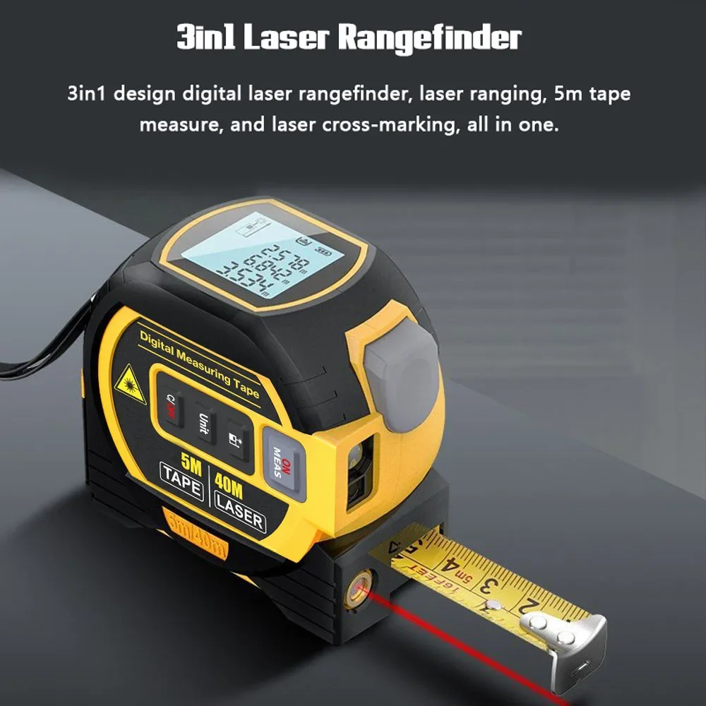 Industrial Laser Training - Backlight Distance Meter Building Measurement Device