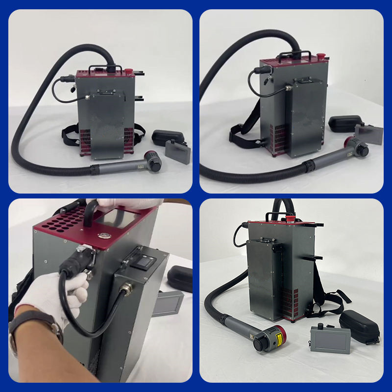Industrial Laser Cleaning Machine Price - Backpack Portable Type Handheld Laser Cleaner