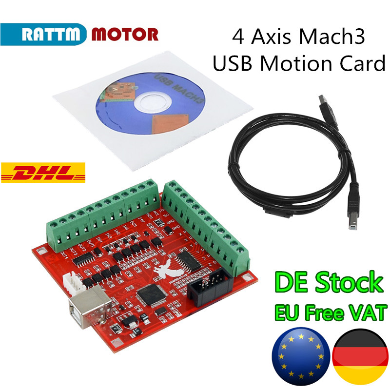 Breakout Board Mach3 - [[EU Free Ship] 4 Trục Mach3