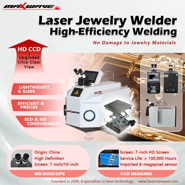 Industrial Laser Welder - YAG Laser Spot Welder Desktop Fiber