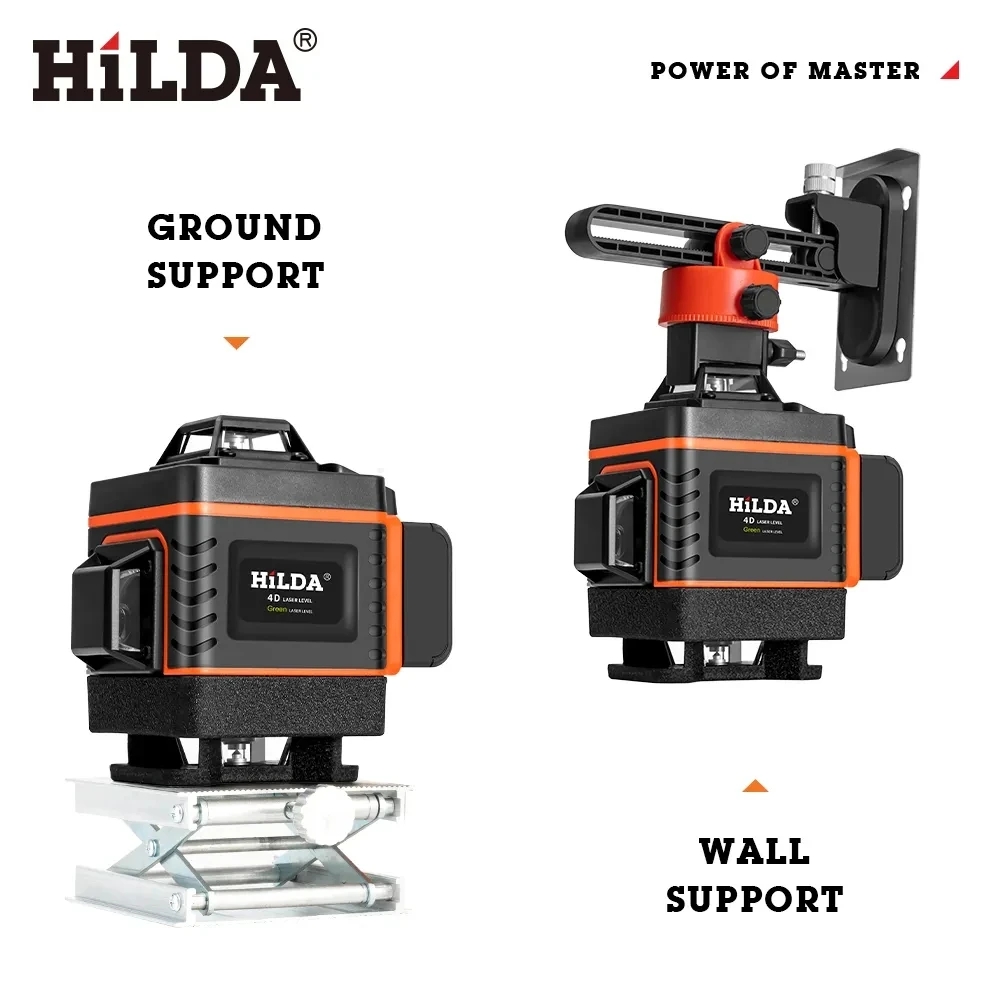 HILDA 16/12Lines 4D Laser Leve - đánh giá và giá Industrial Laser Level