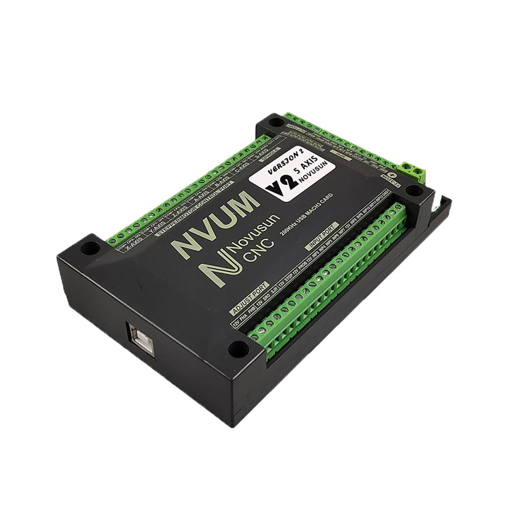 NVUM Mach3 USB Card 200KHz CNC - đánh giá và giá Breakout Board Mach3