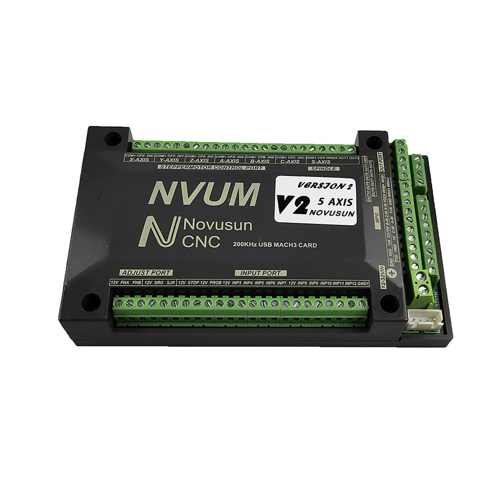 NVUM Mach3 USB Card 200KHz CNC - đánh giá và giá Breakout Board Mach3