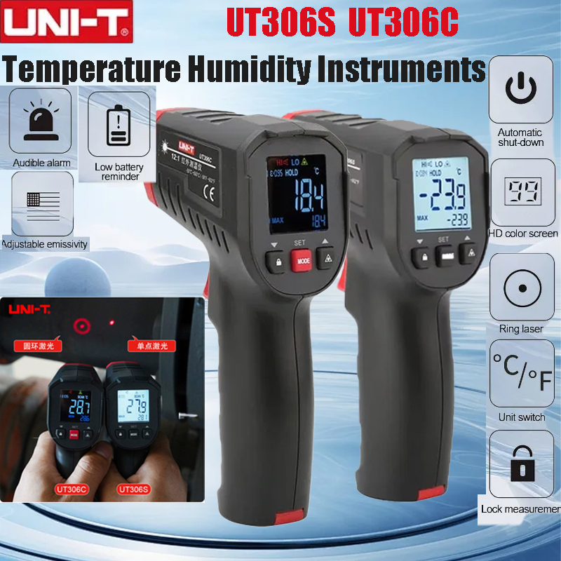 UNI-T UT306S UT306C Digital Th - đánh giá và giá Industrial Laser Level