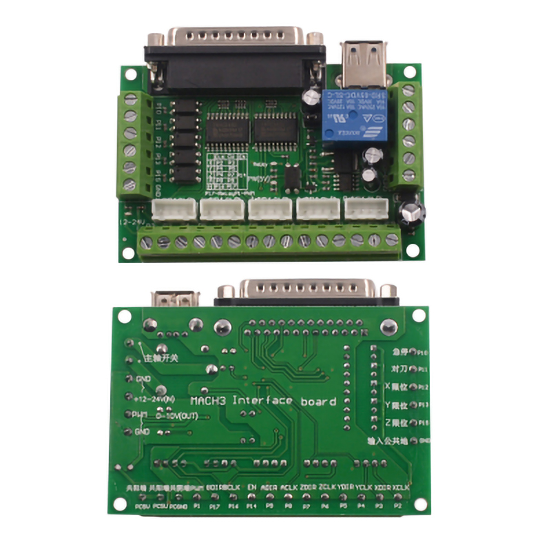 1Set 5 Axis CNC Interface Adap - đánh giá và giá Breakout Board Mach3