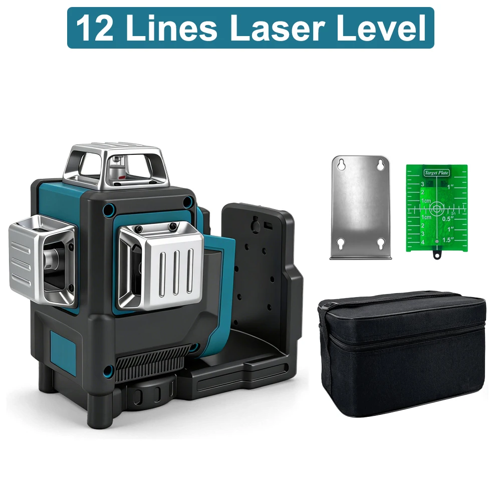 12 Lines Laser Level Green Lin - đánh giá và giá Industrial Laser Level