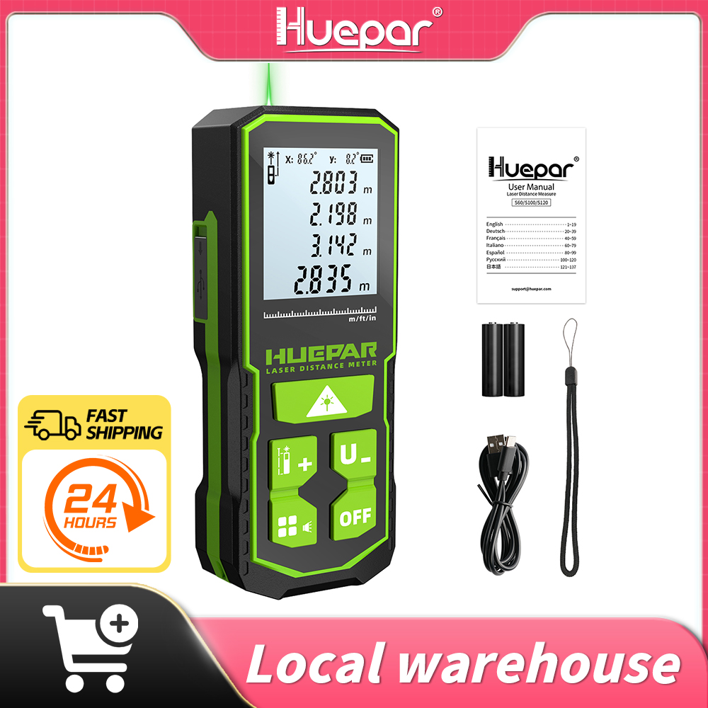 Huepar Laser Rangefinder Digit - đánh giá và giá Industrial Laser Training