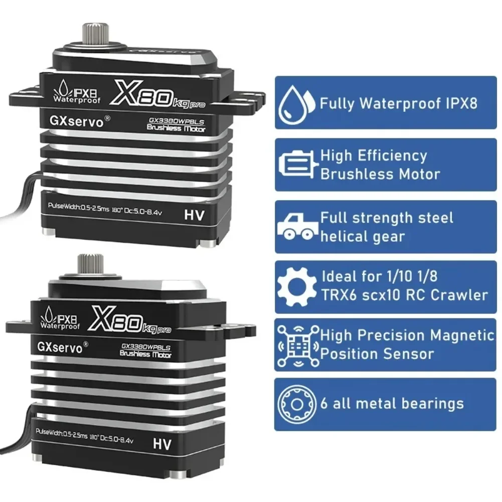 80KG Digital Servo Motor All M - đánh giá và giá Servo Motor Cnc