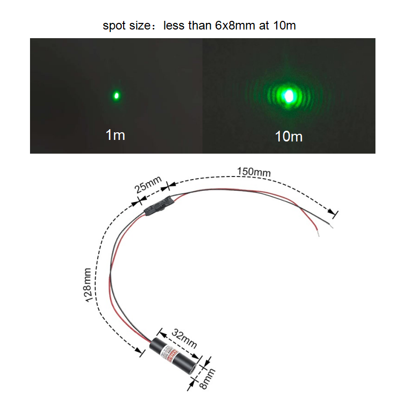 Economical Compact Green Dot L - đánh giá và giá Industrial Laser Diode