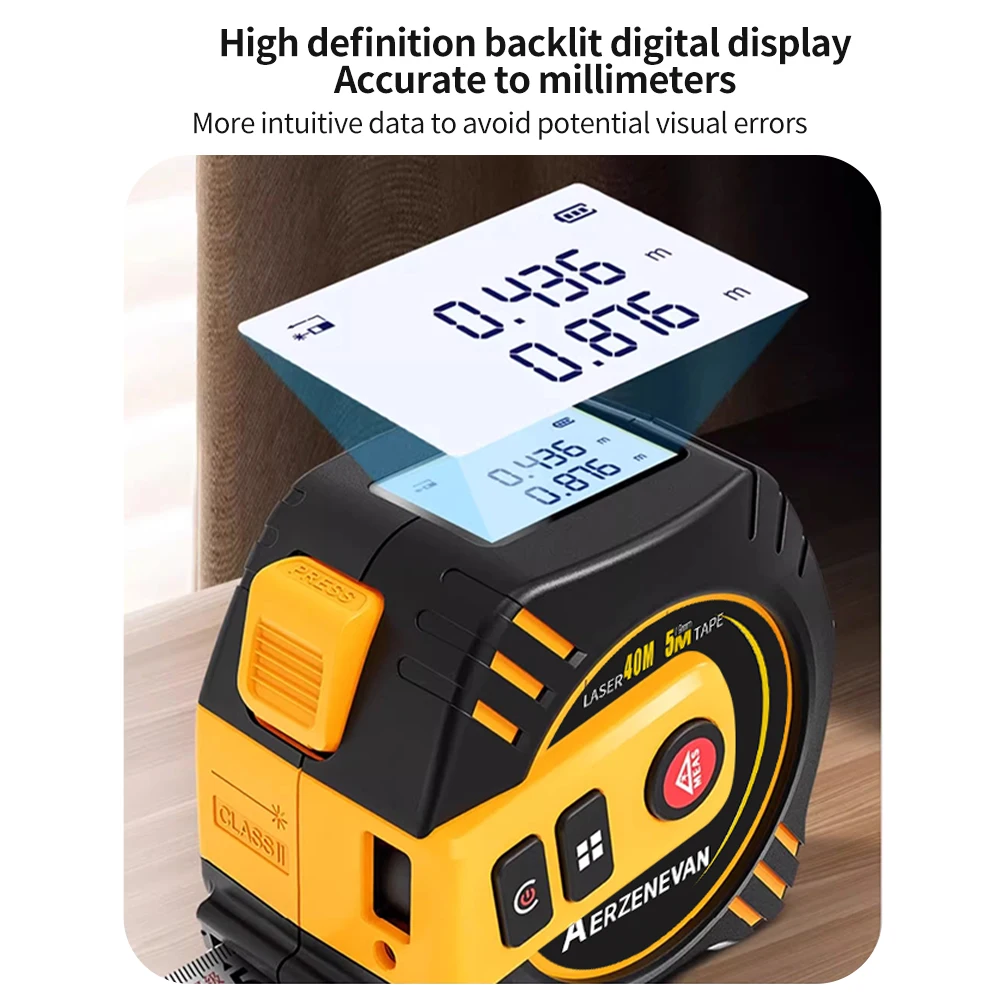 80m Laser Tape Measure Tape Me - đánh giá và giá Industrial Laser Training