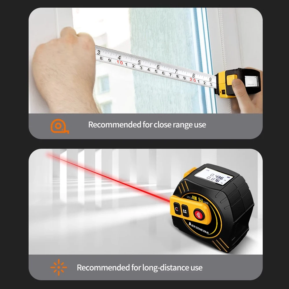 80m Laser Tape Measure Tape Me - đánh giá và giá Industrial Laser Training