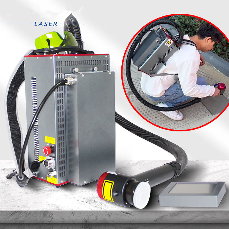Backpack Portable Type Handhel - đánh giá và giá Industrial Laser Cleaning Machine Price