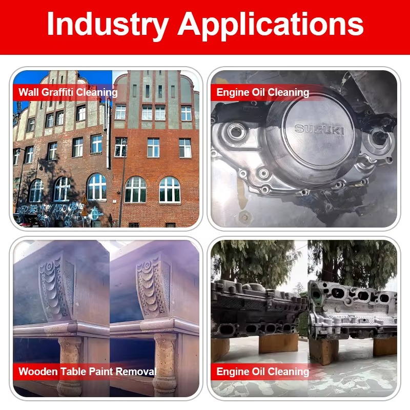 500W Industrial Pulse Laser Cl - đánh giá và giá Industrial Laser Removal Machine