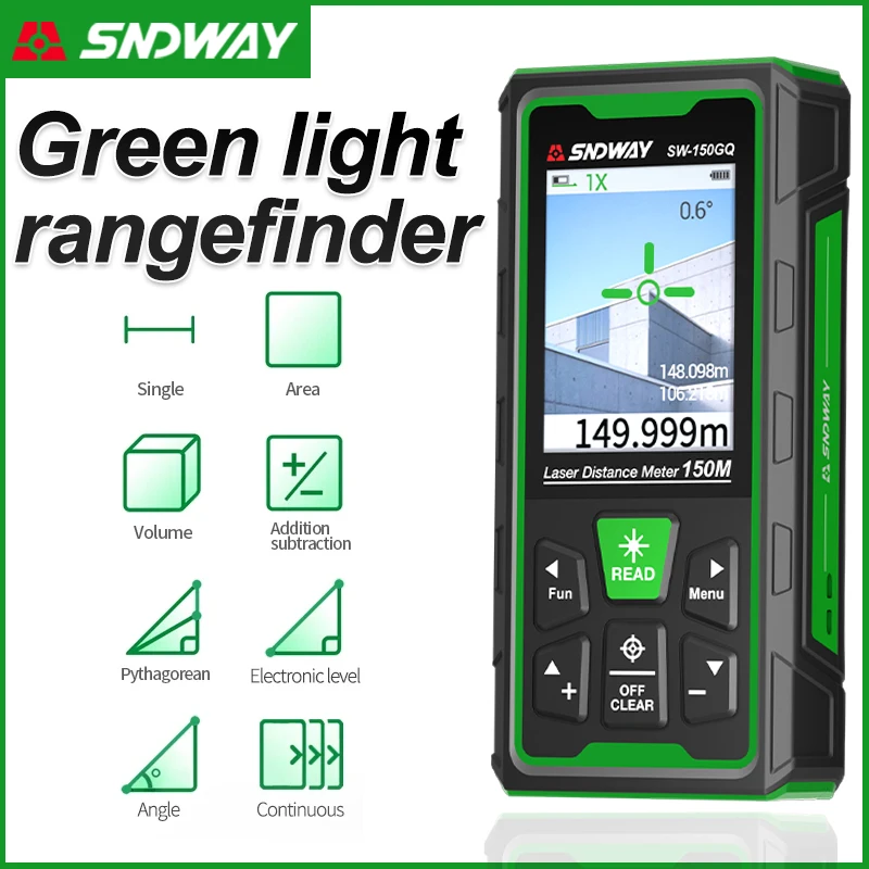 Green Laser Distance Meter Dig - đánh giá và giá Industrial Laser Training