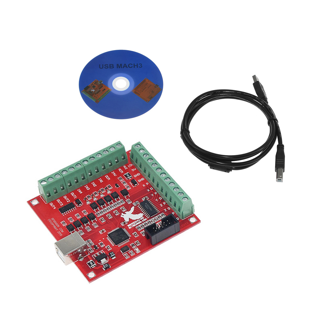 MACH3 CNC USB 100Khz Breakout  - đánh giá và giá Breakout Board Mach3