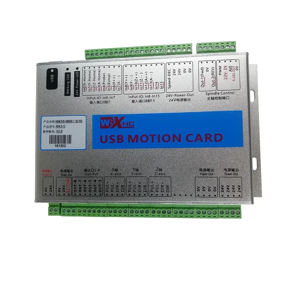 CNC Mach3 Controller Ethernet  - đánh giá và giá Breakout Board Mach3