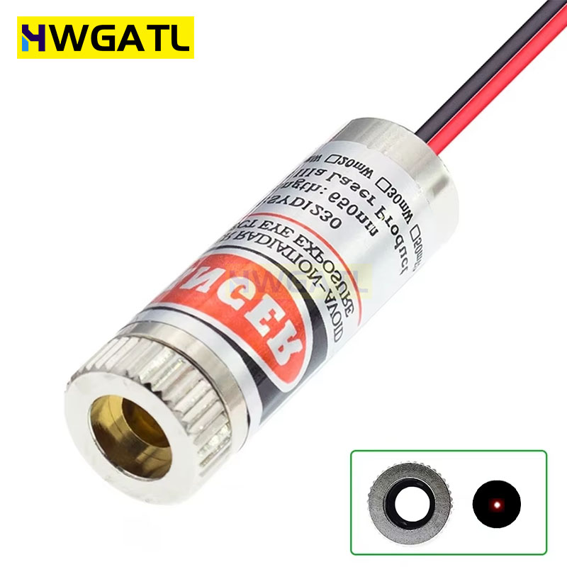 650nm 5mW Red Point / Line / C - đánh giá và giá Industrial Laser Diode