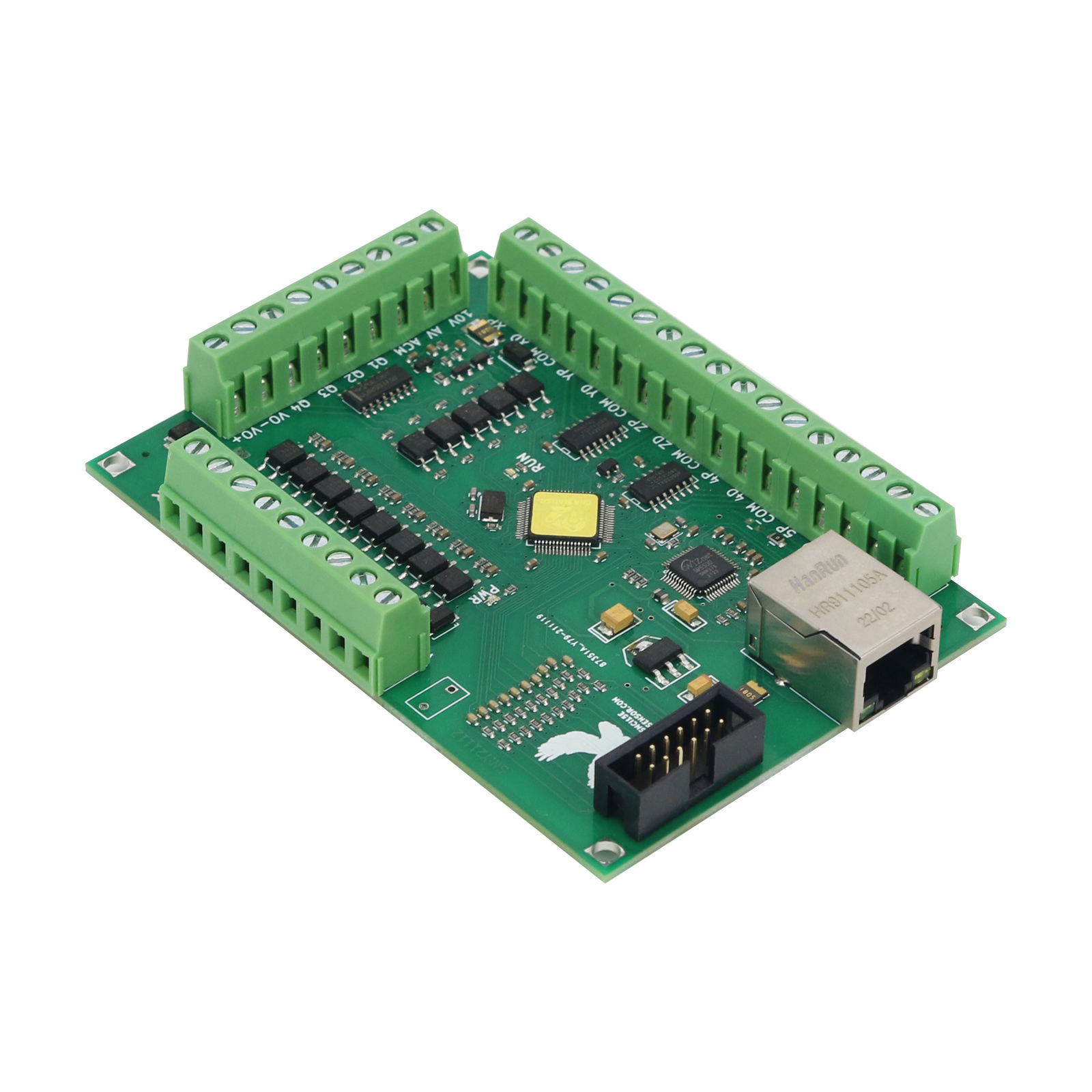 5-Axis Ethernet Motion Card Ma - đánh giá và giá Breakout Board Mach3