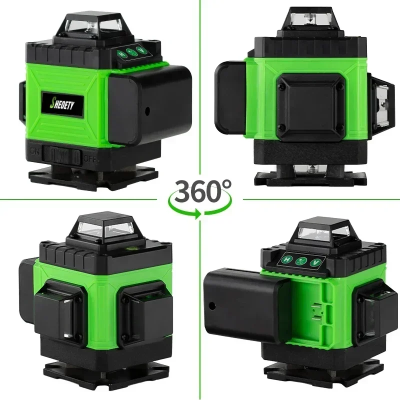 4D 16 Lines Professional 360°S - đánh giá và giá Industrial Laser Level