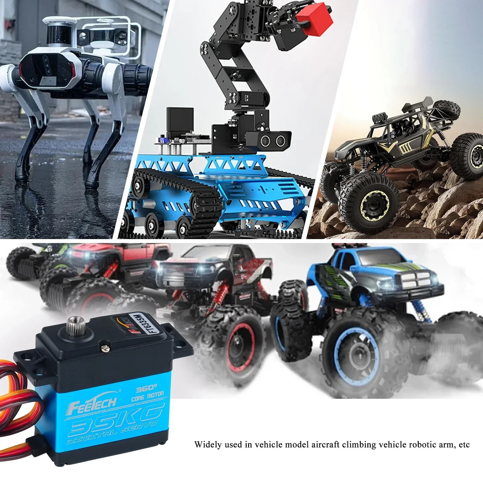 Feetech FT6335M Digital RC Ser - đánh giá và giá Servo Motor Cnc