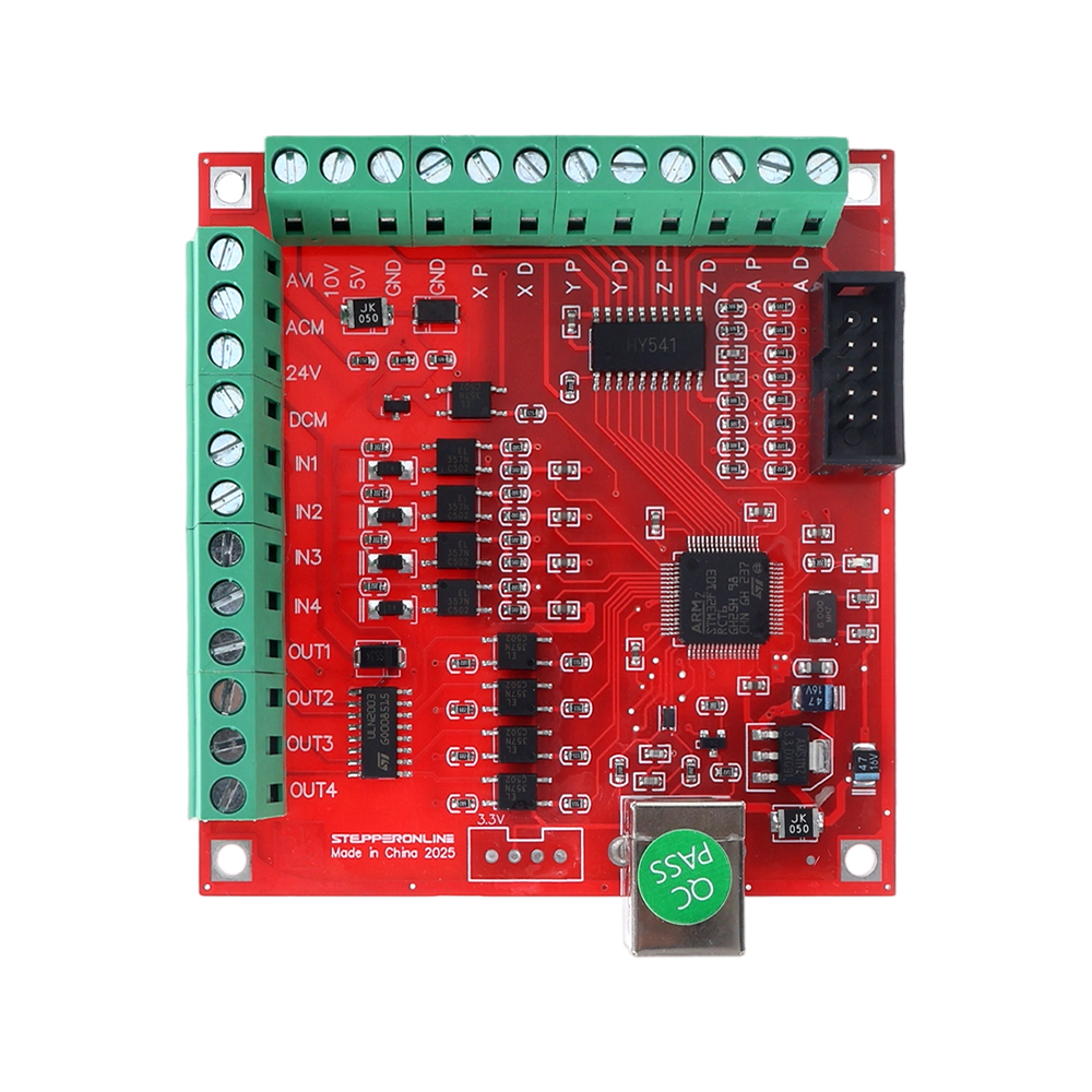 4-Axis USB CNC Breakout Board  - đánh giá và giá Breakout Board Mach3