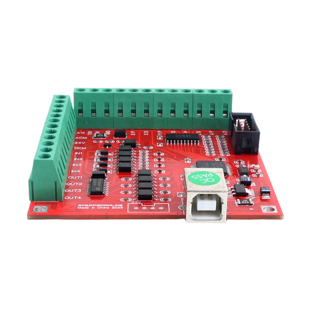4-Axis USB CNC Breakout Board  - đánh giá và giá Breakout Board Mach3