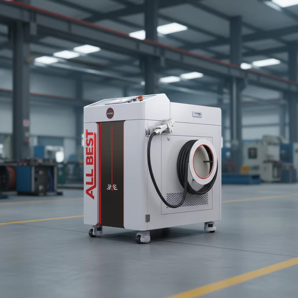 ALLBEST Best Selling 1.5KW 2KW - đánh giá và giá Industrial Laser Cleaning Machine Price