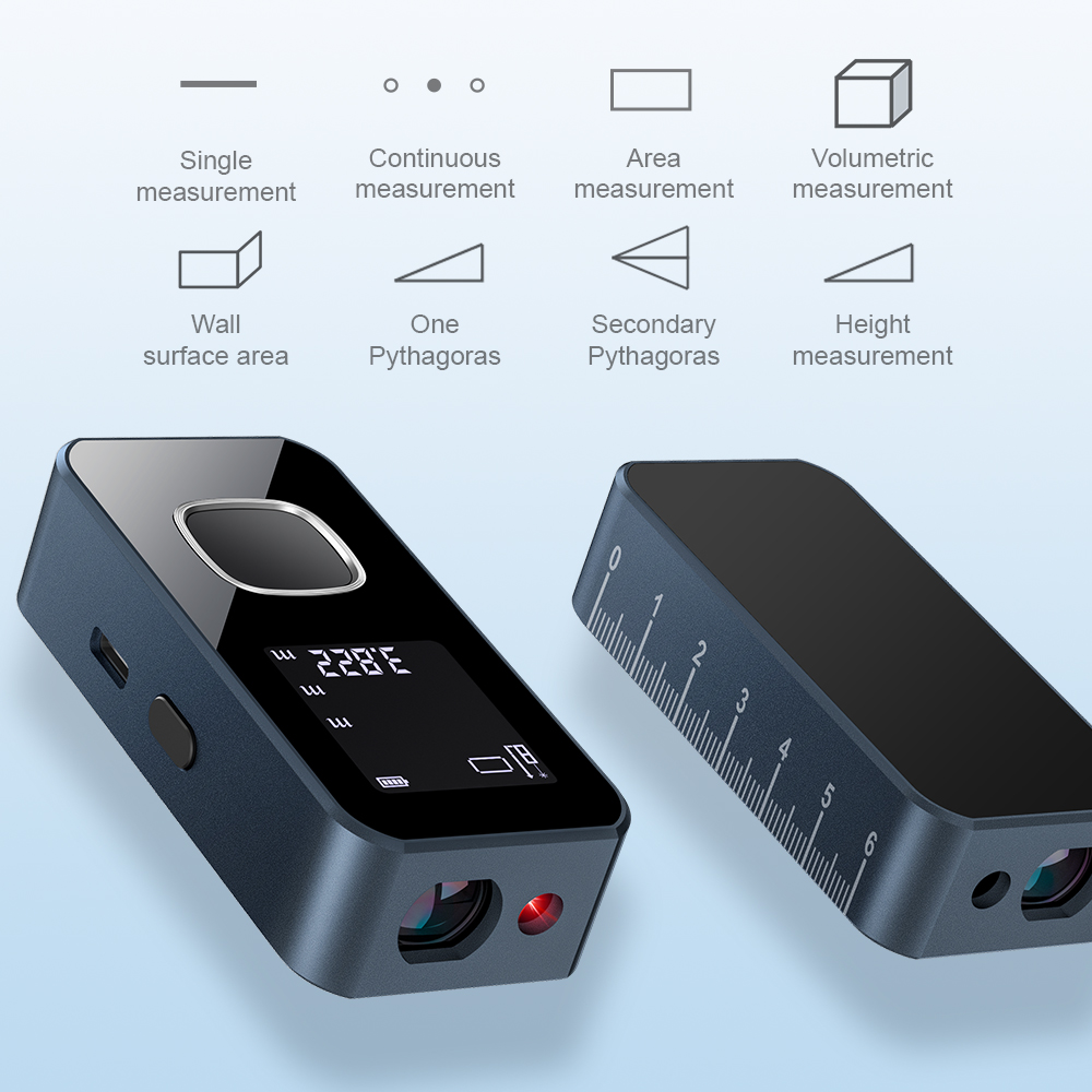 Laser Distance Meter 60M Smart - đánh giá và giá Industrial Laser Training