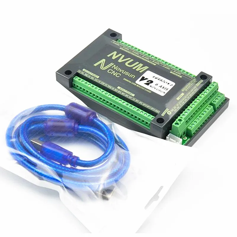 NVUM 4 Axis Mach3 USB Card 300 - đánh giá và giá Breakout Board Mach3