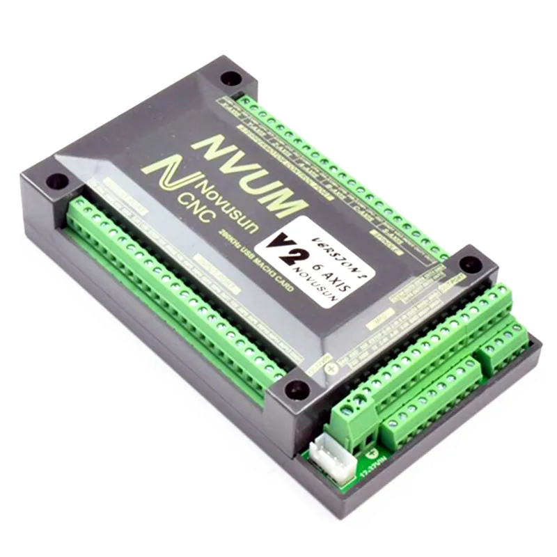 NVUM 4 Axis Mach3 USB Card 300 - đánh giá và giá Breakout Board Mach3