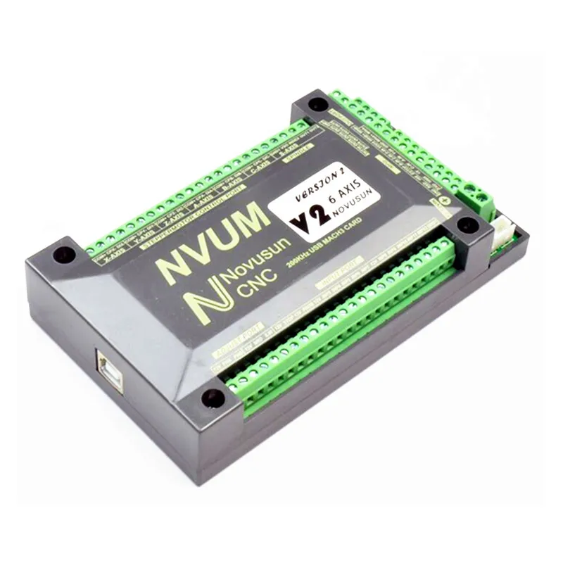 NVUM 4 Axis Mach3 USB Card 300 - đánh giá và giá Breakout Board Mach3