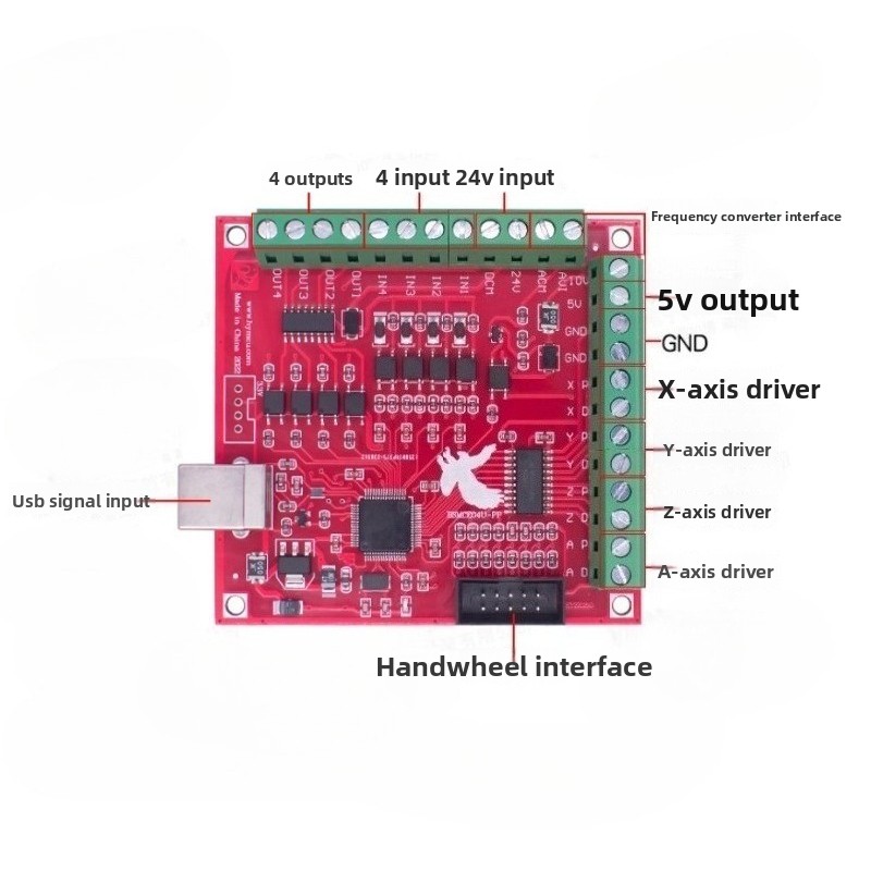 Breakout board CNC USB MACH3 1 - đánh giá và giá Breakout Board Mach3