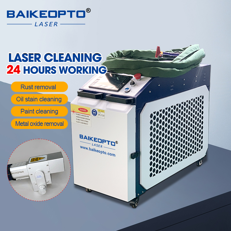 Continuous Fiber Laser Cleanin - đánh giá và giá Industrial Laser Removal Machine